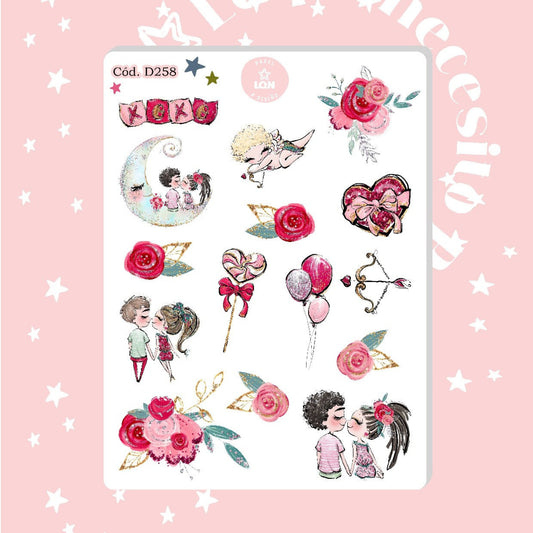 Sticker San Valentin 258