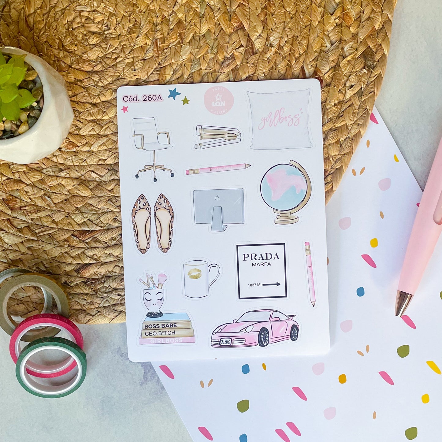 Sticker decorativo 260