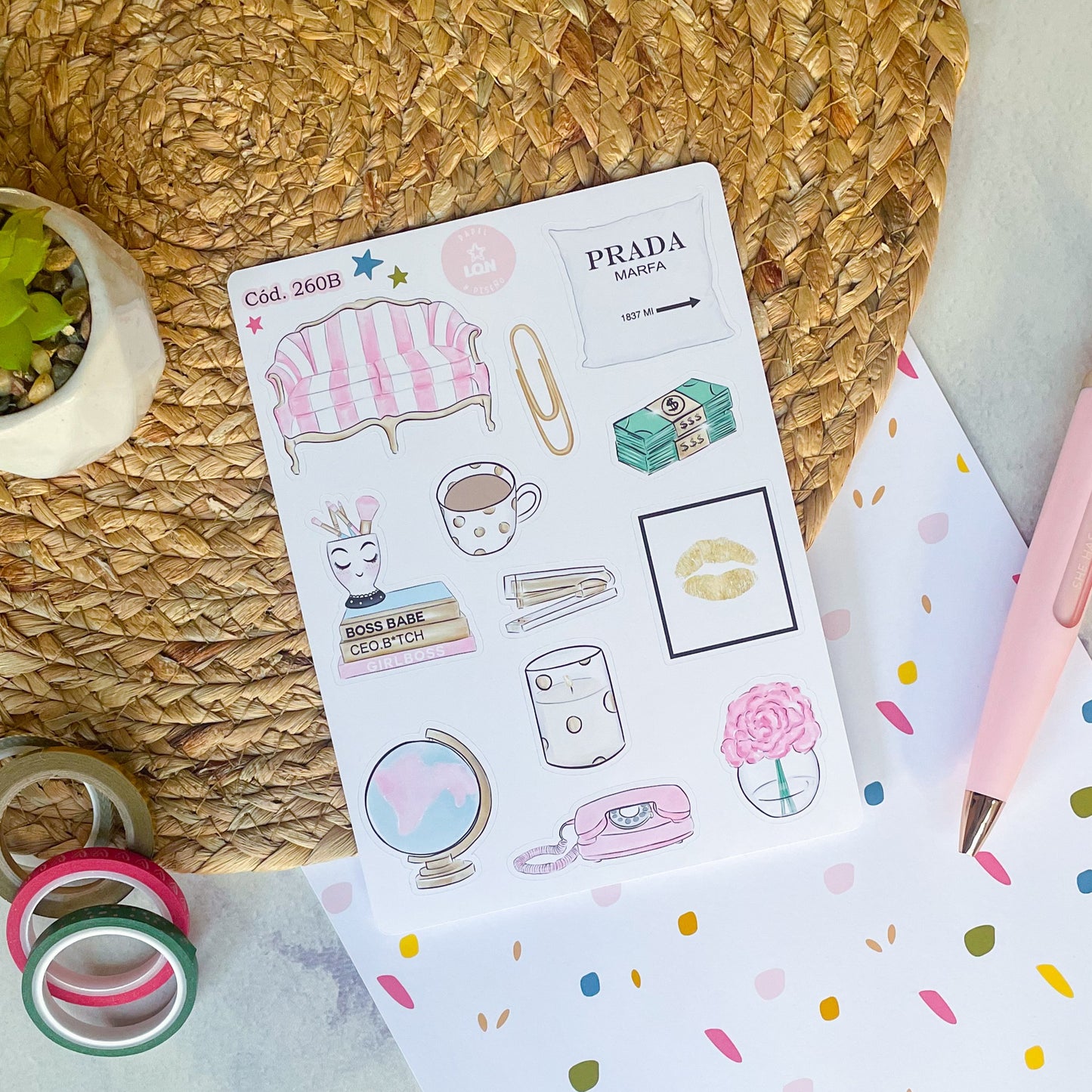 Sticker decorativo 260