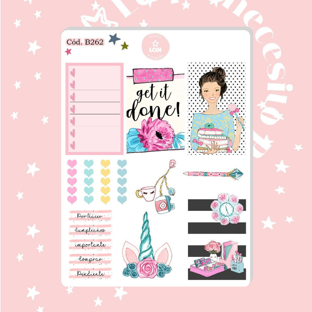 Sticker planner addict 262