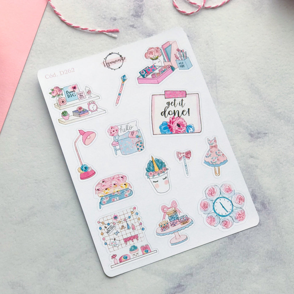 Sticker planner addict 262