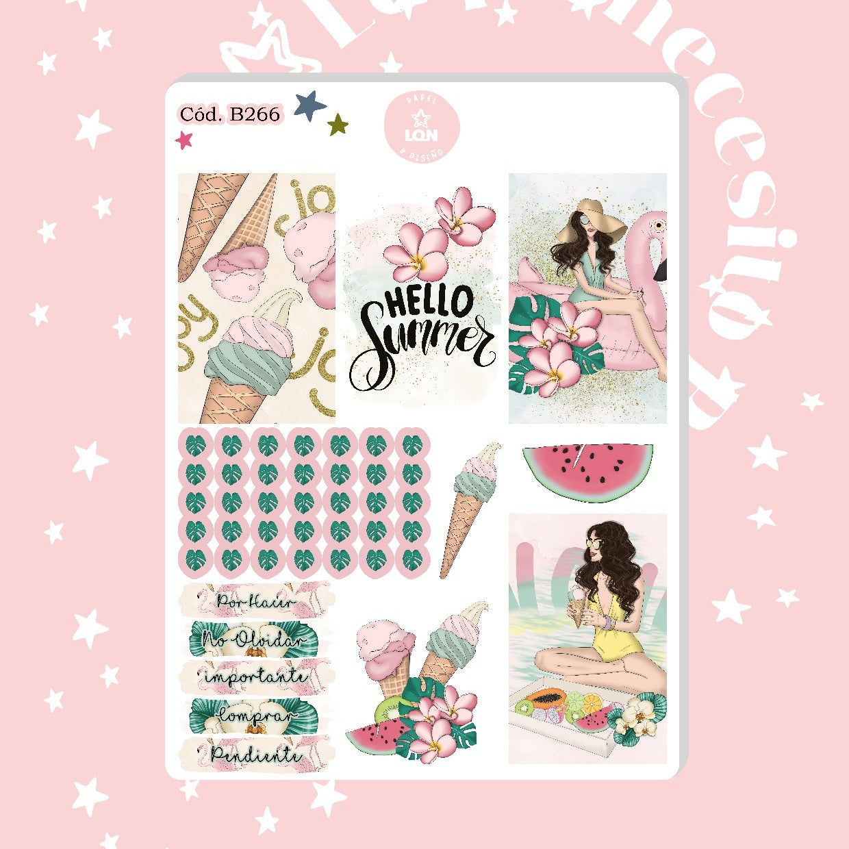 Sticker verano 266