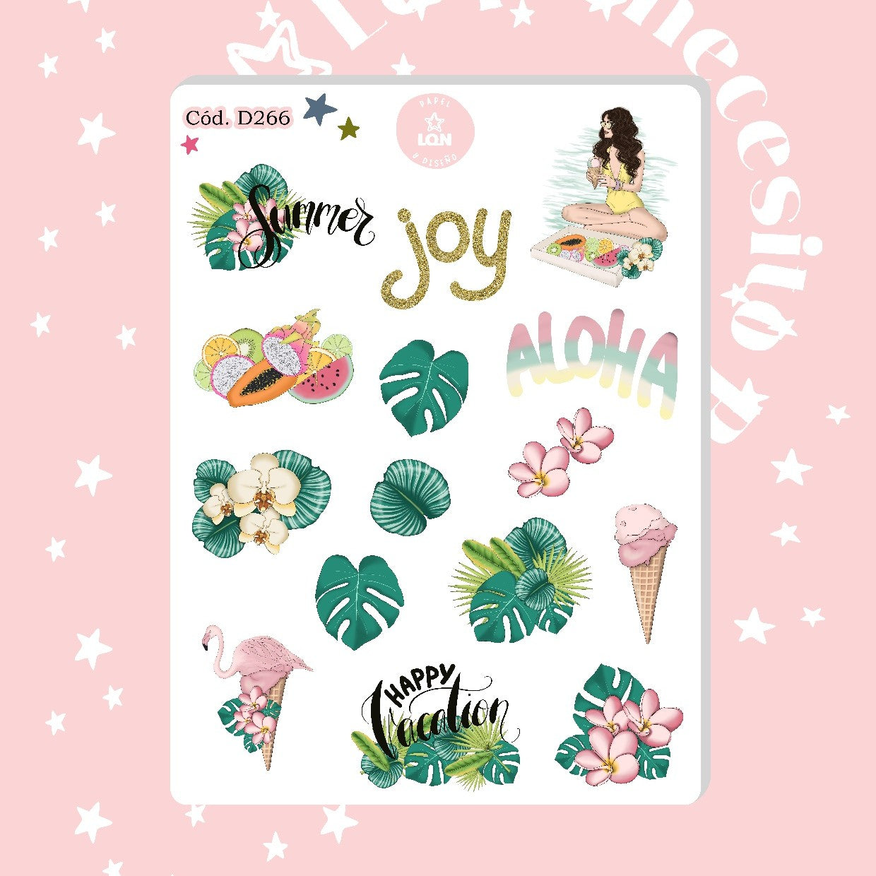 Sticker verano 266