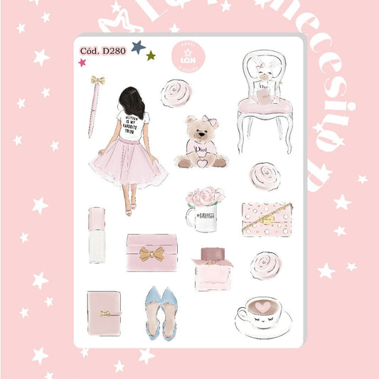 Sticker planner addict 280