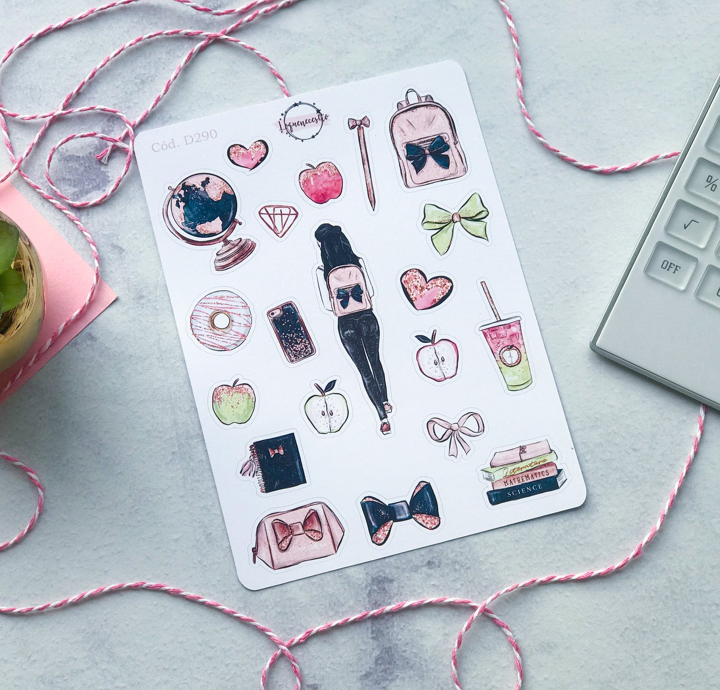 Sticker vuelta a clases 290