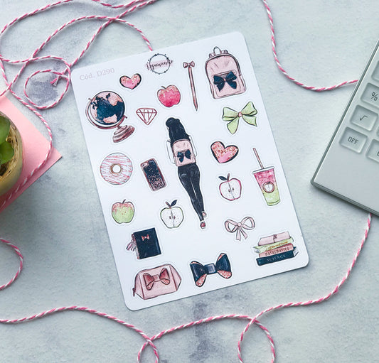 Sticker vuelta a clases 290