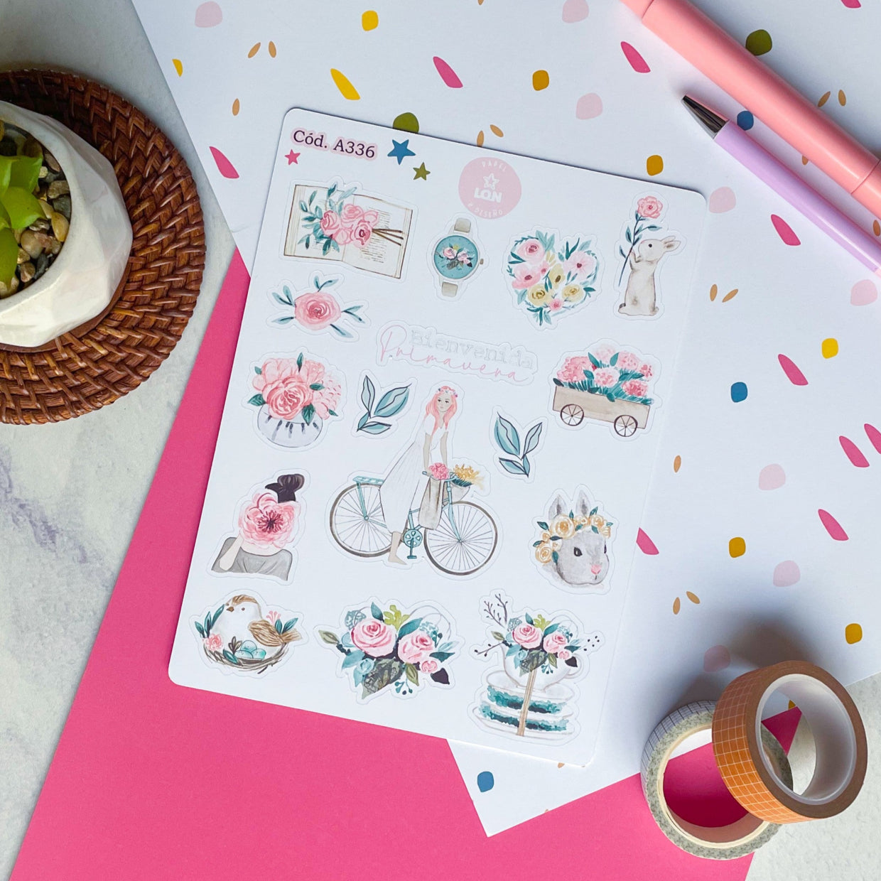 Sticker Coleccion Primavera 336