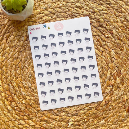 Sticker funcional imprimir 346