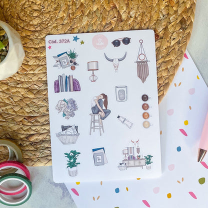 Sticker decorativo hygge 372
