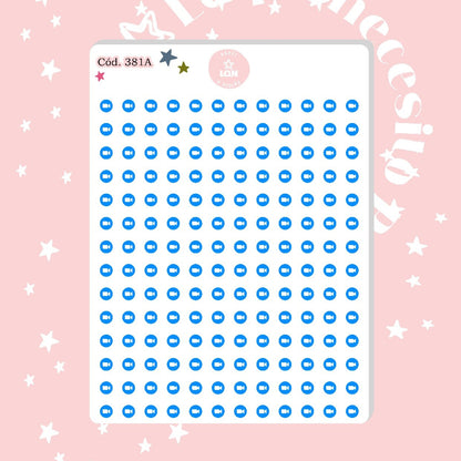 Sticker zoom 381