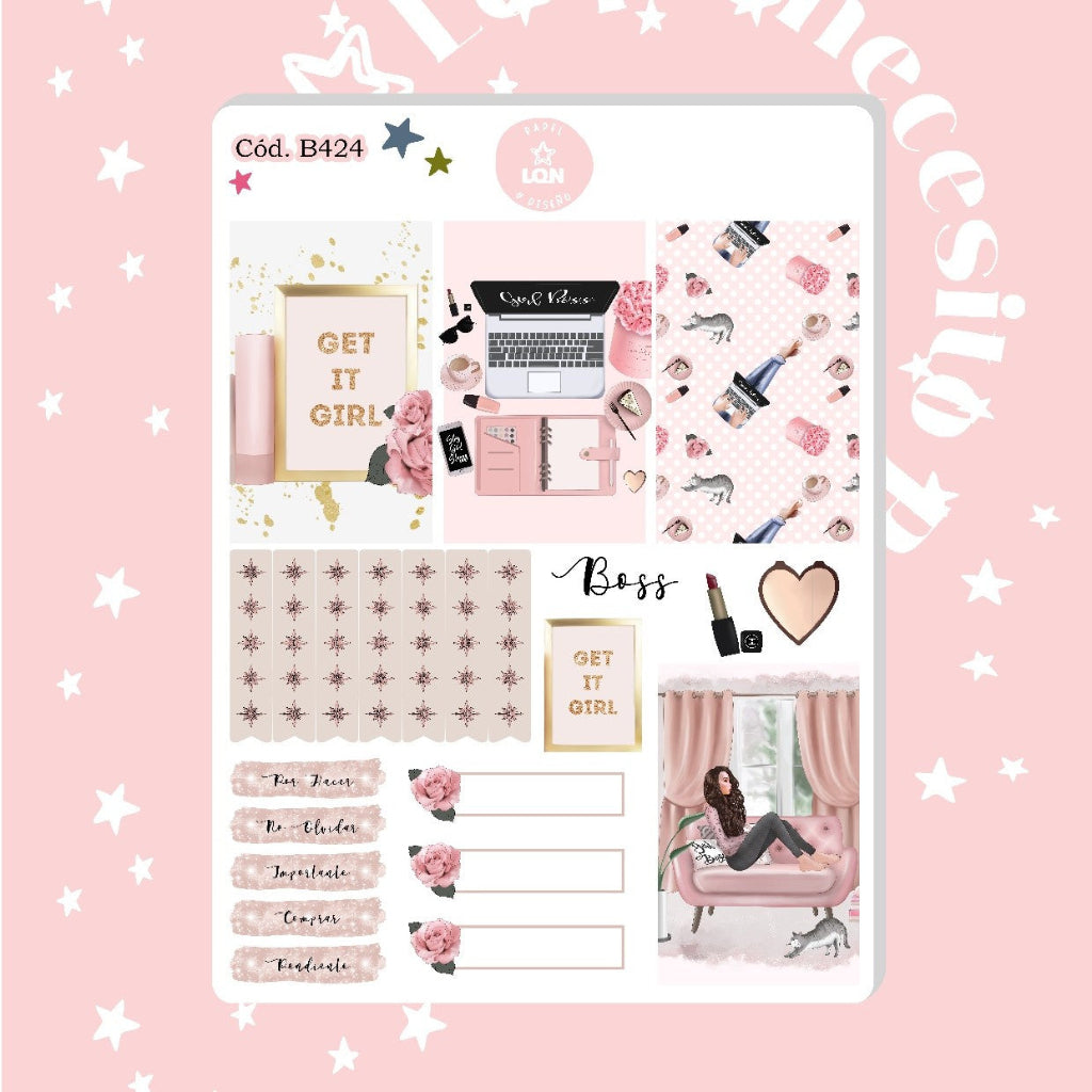 Sticker planner addict 424