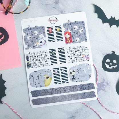 Sticker Jack Skellington Halloween 479