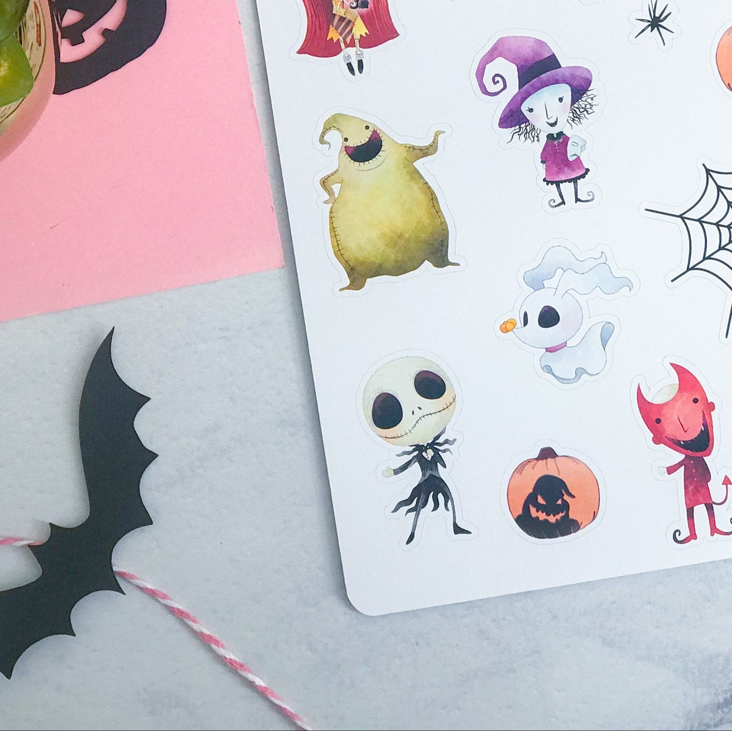 Sticker Jack Skellington Halloween 479
