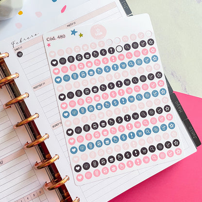 Sticker Iconos colores 480