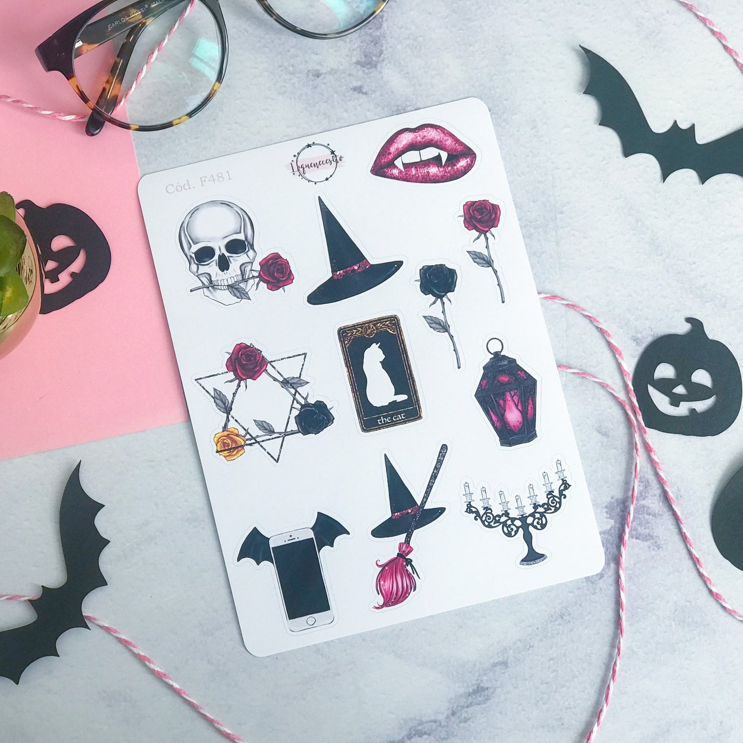 Sticker  Halloween 481
