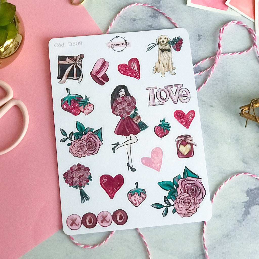 Sticker San Valentin 509