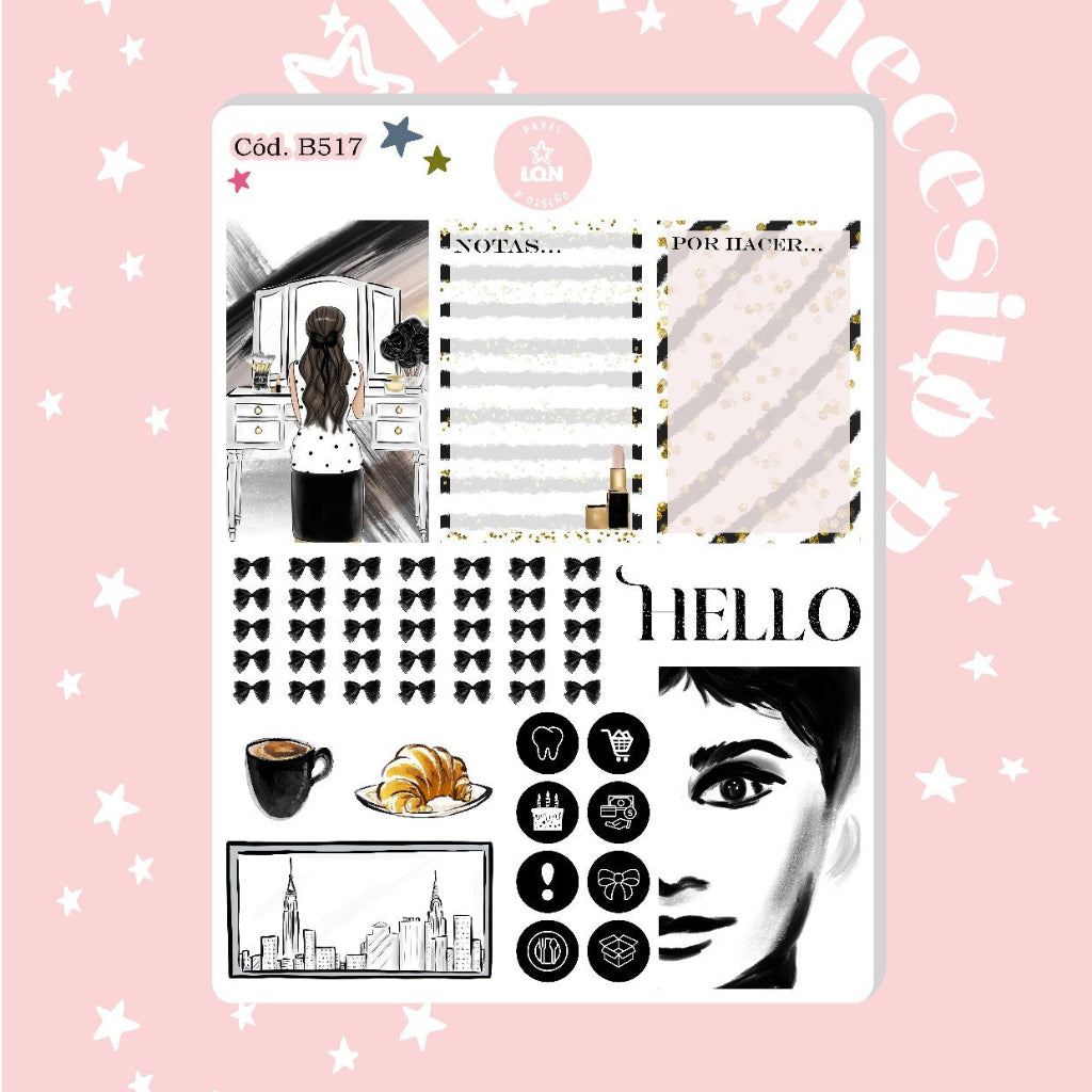 Sticker planner addict 517