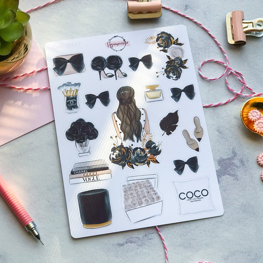 Sticker planner addict 517