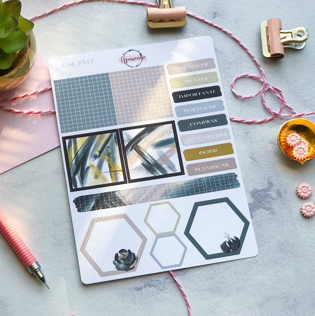 Sticker planner addict 517