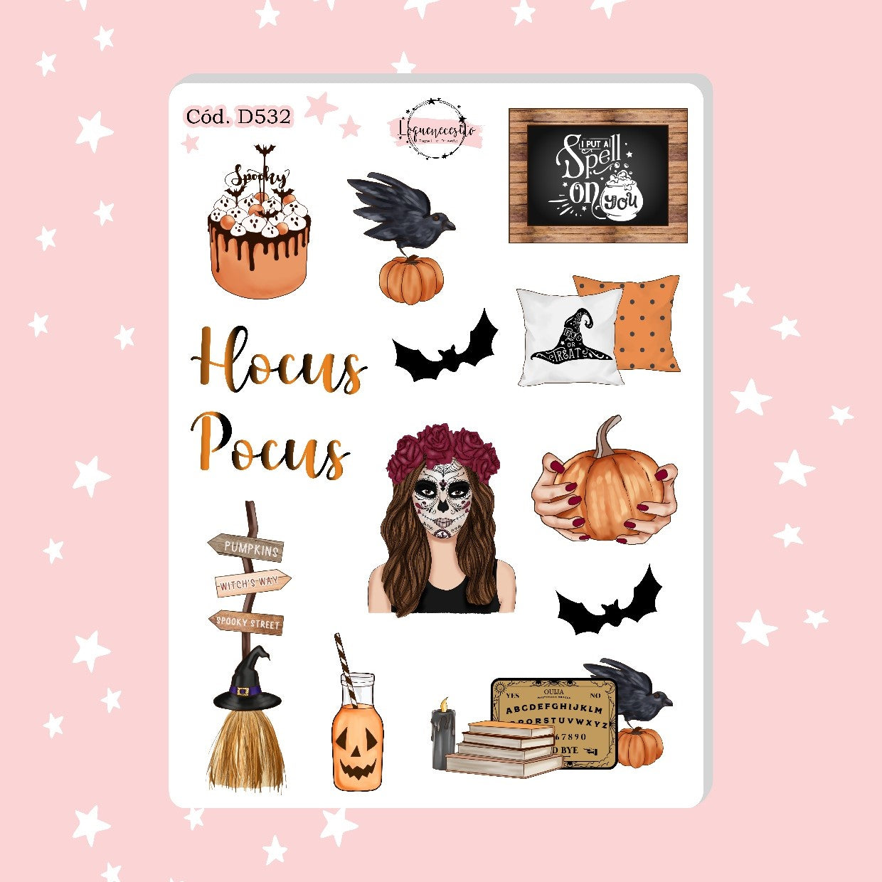 Sticker  Halloween 532
