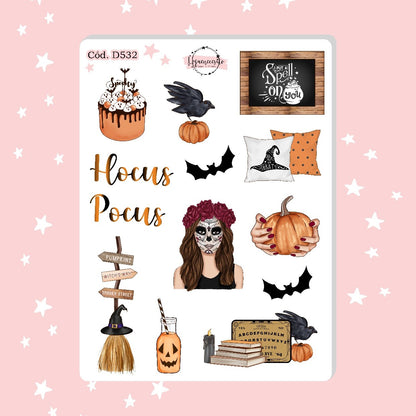 Sticker  Halloween 532