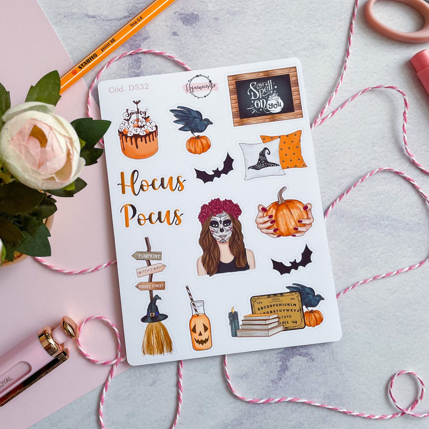 Sticker  Halloween 532