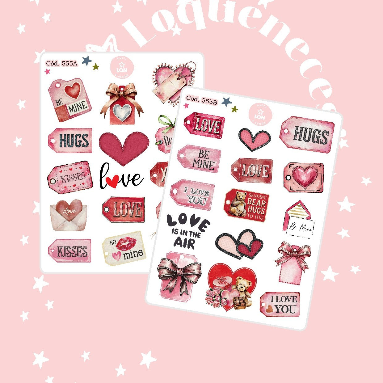 Sticker San Valentin 555