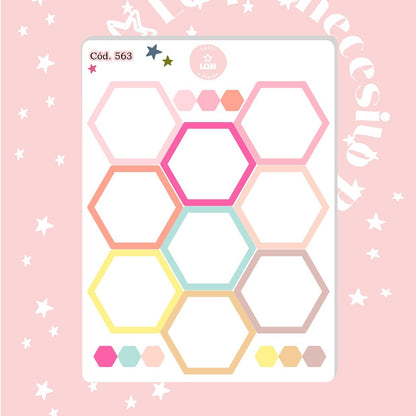 Pack sticker Esenciales para tu planner wonderful P01 563