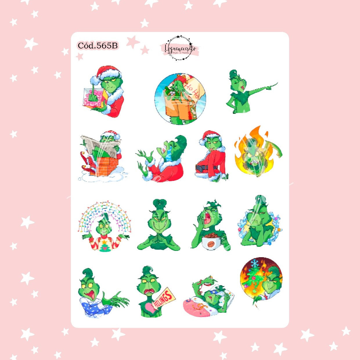 Sticker navidad año nuevo 565