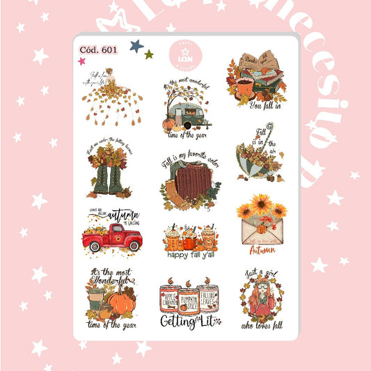 Sticker invierno otoño 601