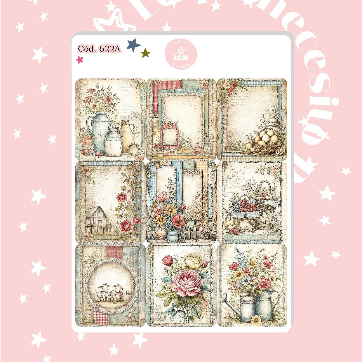 Sticker box granja journal 622