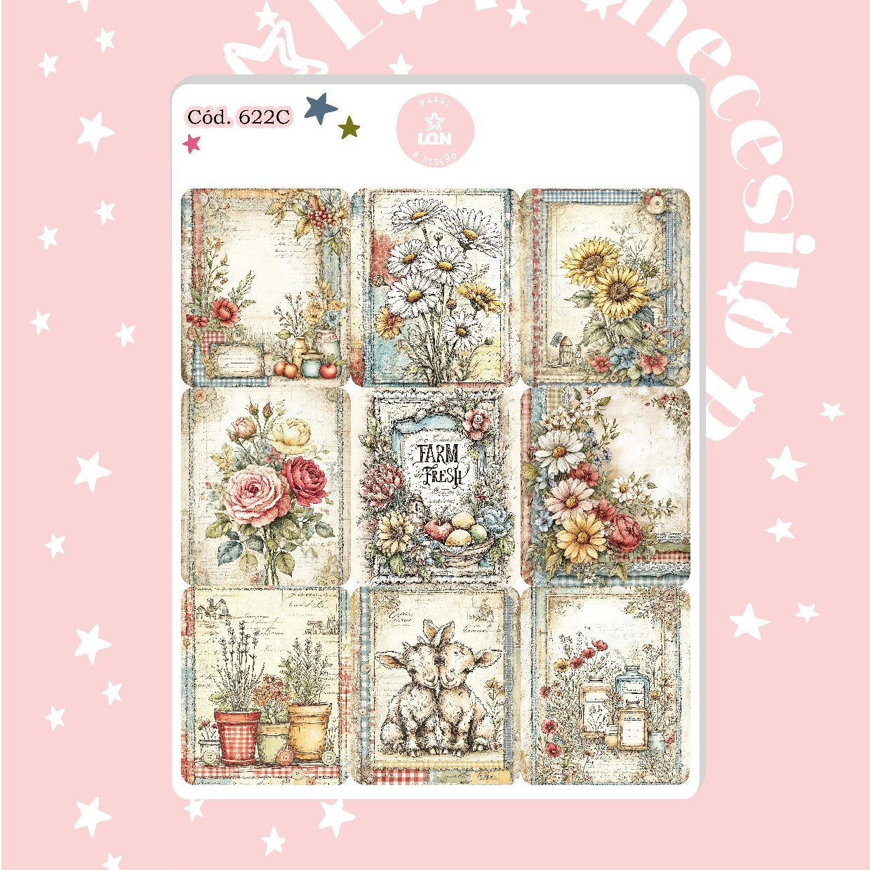 Sticker box granja journal 622