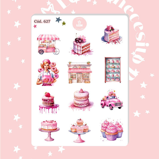 Sticker Cocina pasteleria 627