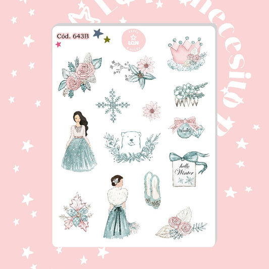 Sticker navidad año nuevo 643