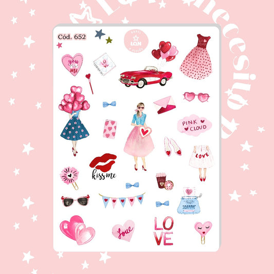 Sticker San Valentin 652