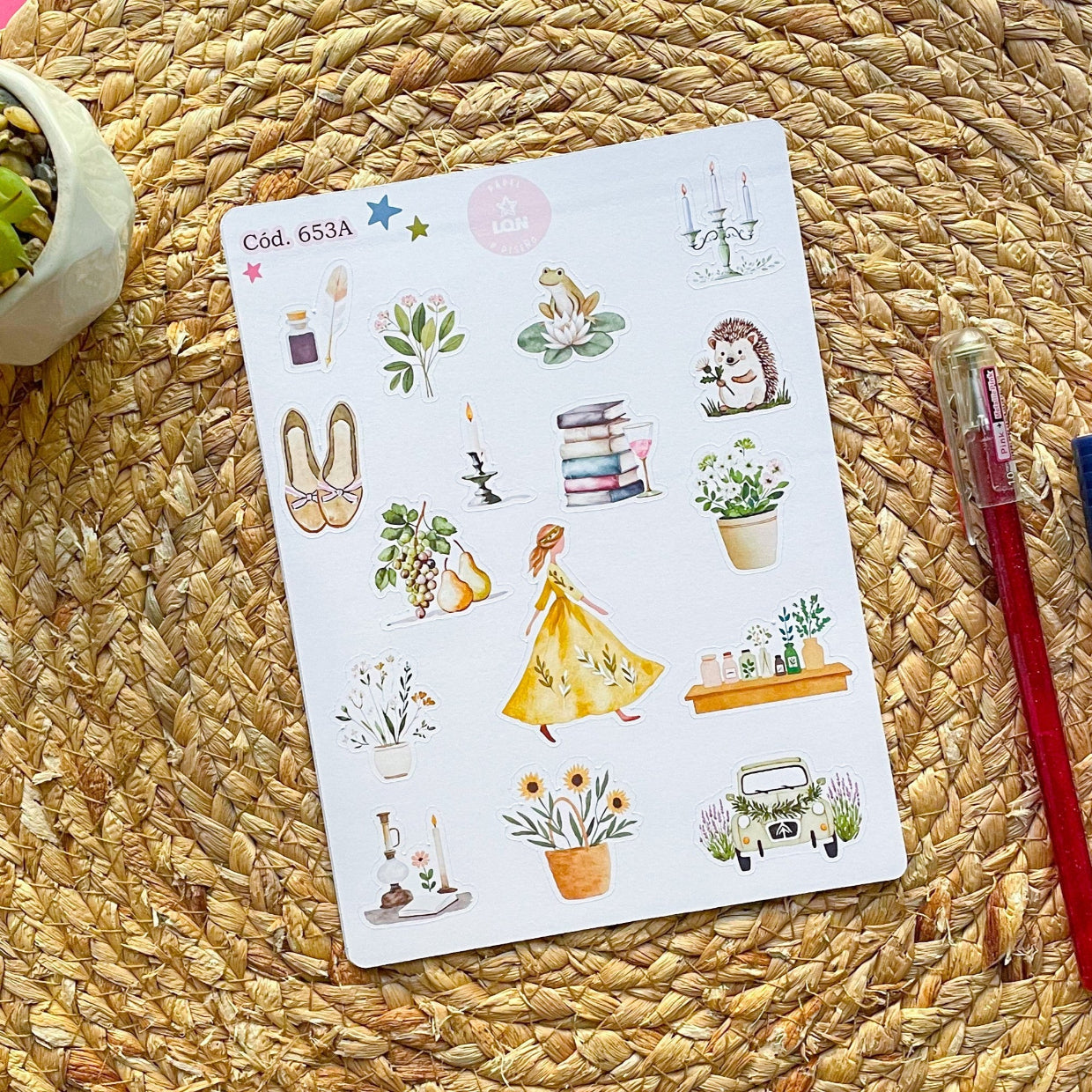 Sticker verano primavera 653