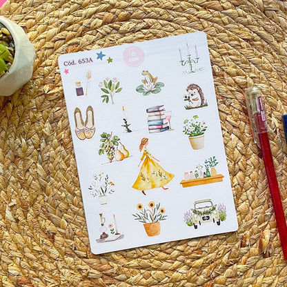 Sticker verano primavera 653