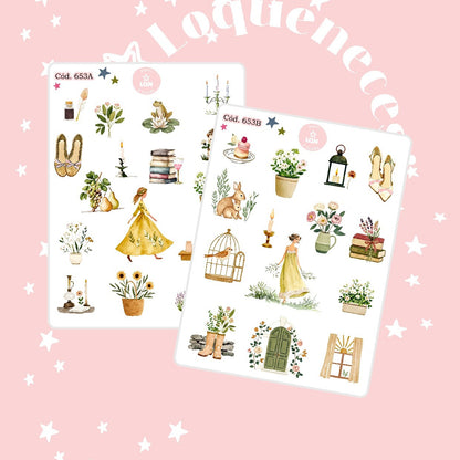 Sticker verano primavera 653
