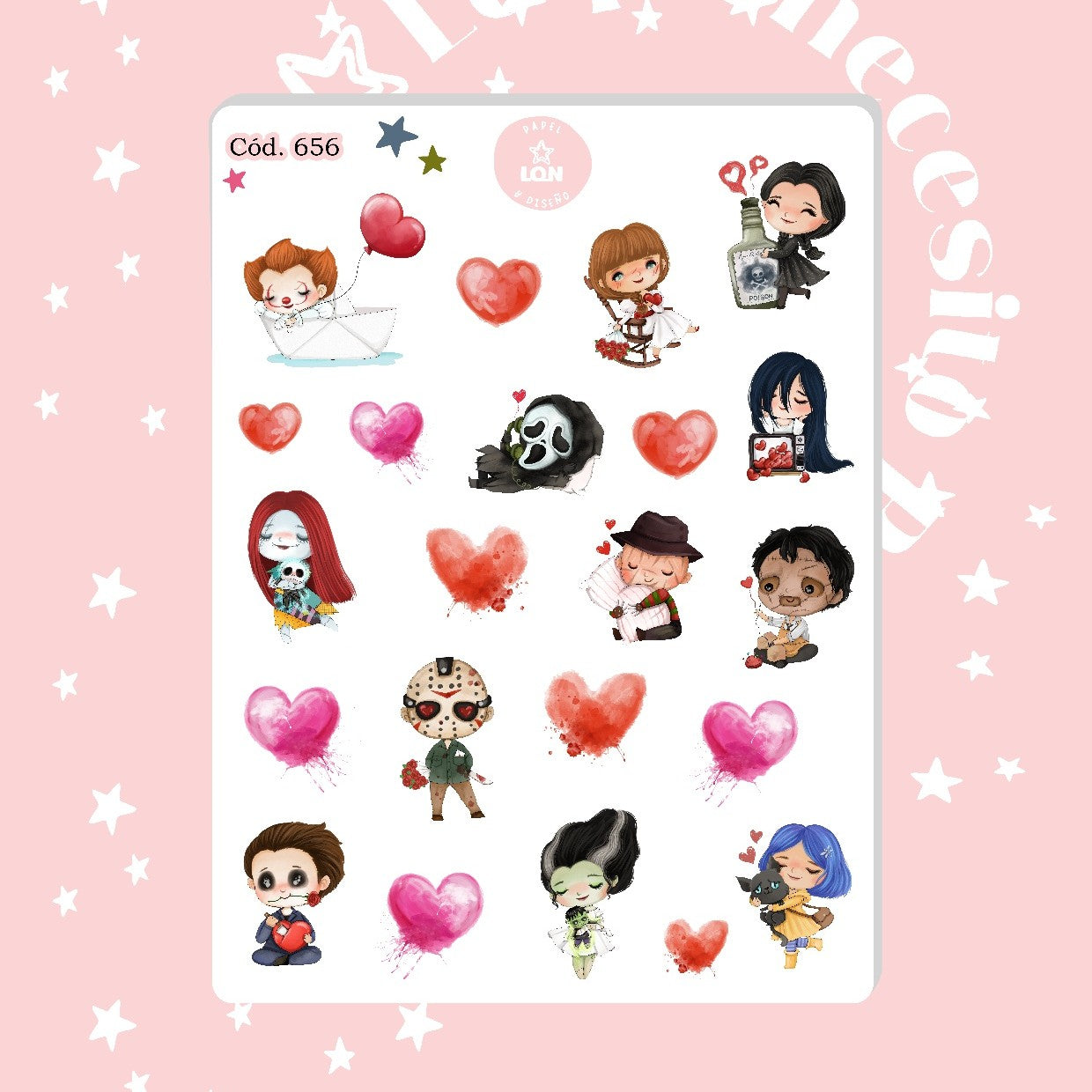 Sticker San Valentin 656