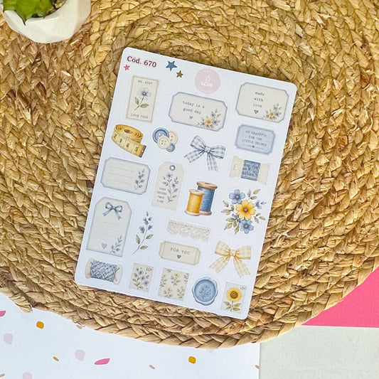 Sticker Decorativo 670
