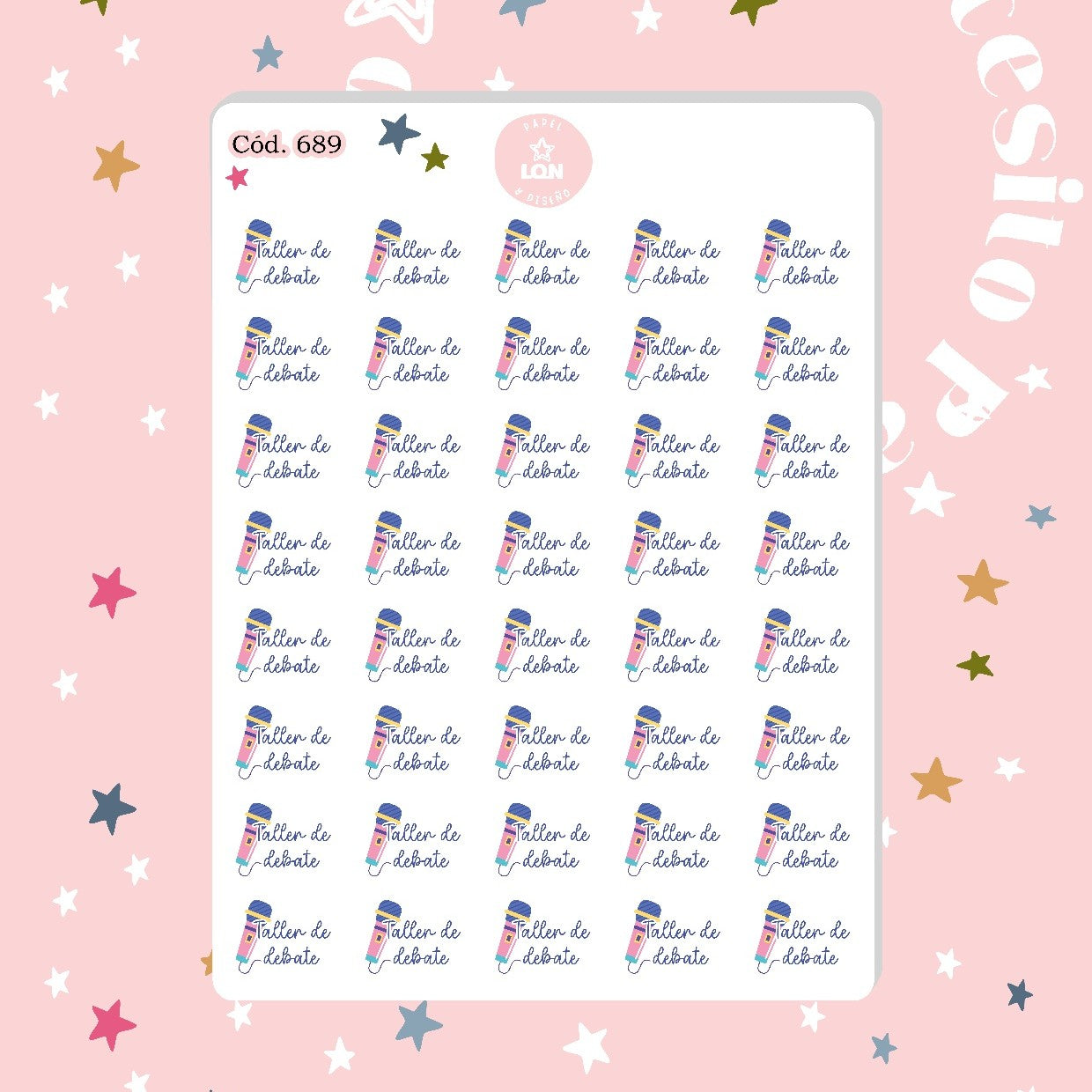 Sticker Taller de debate (docente) 689