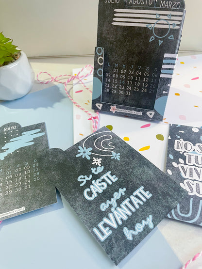 Calendario de escritorio Blackboard