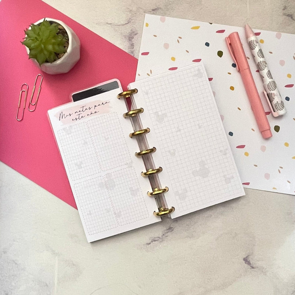 Cuaderno Discos Minnie Mickey