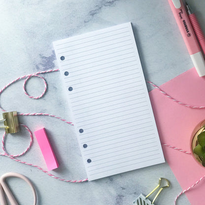 Insert A6 (Personal) Puntos/líneas/cuadros/blancas