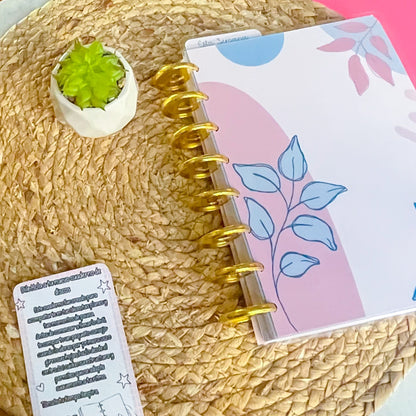 Cuaderno Discos 68 Floral