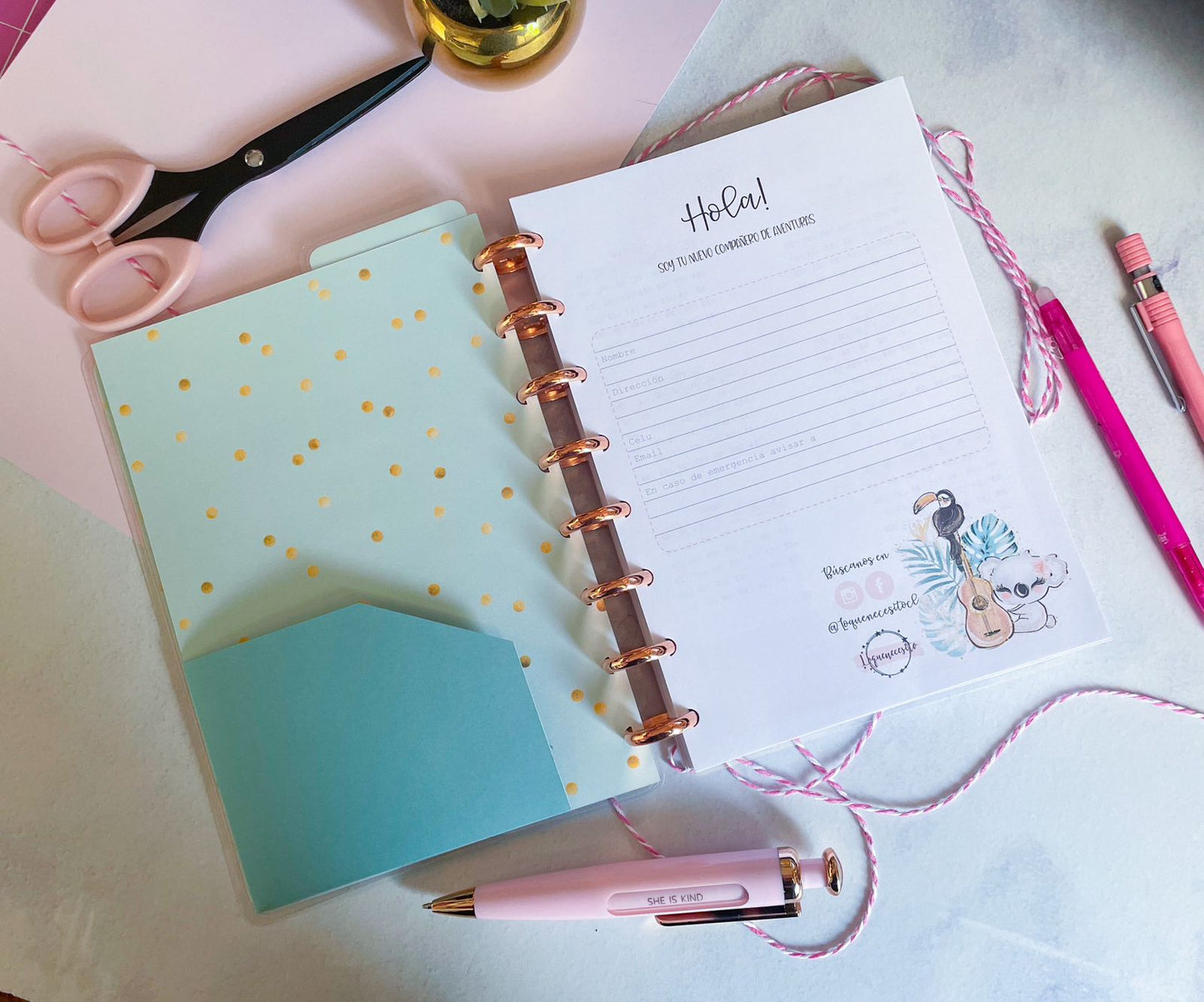 Cuaderno Discos Tropical