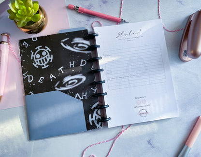 Cuaderno Discos Trafalgar Law