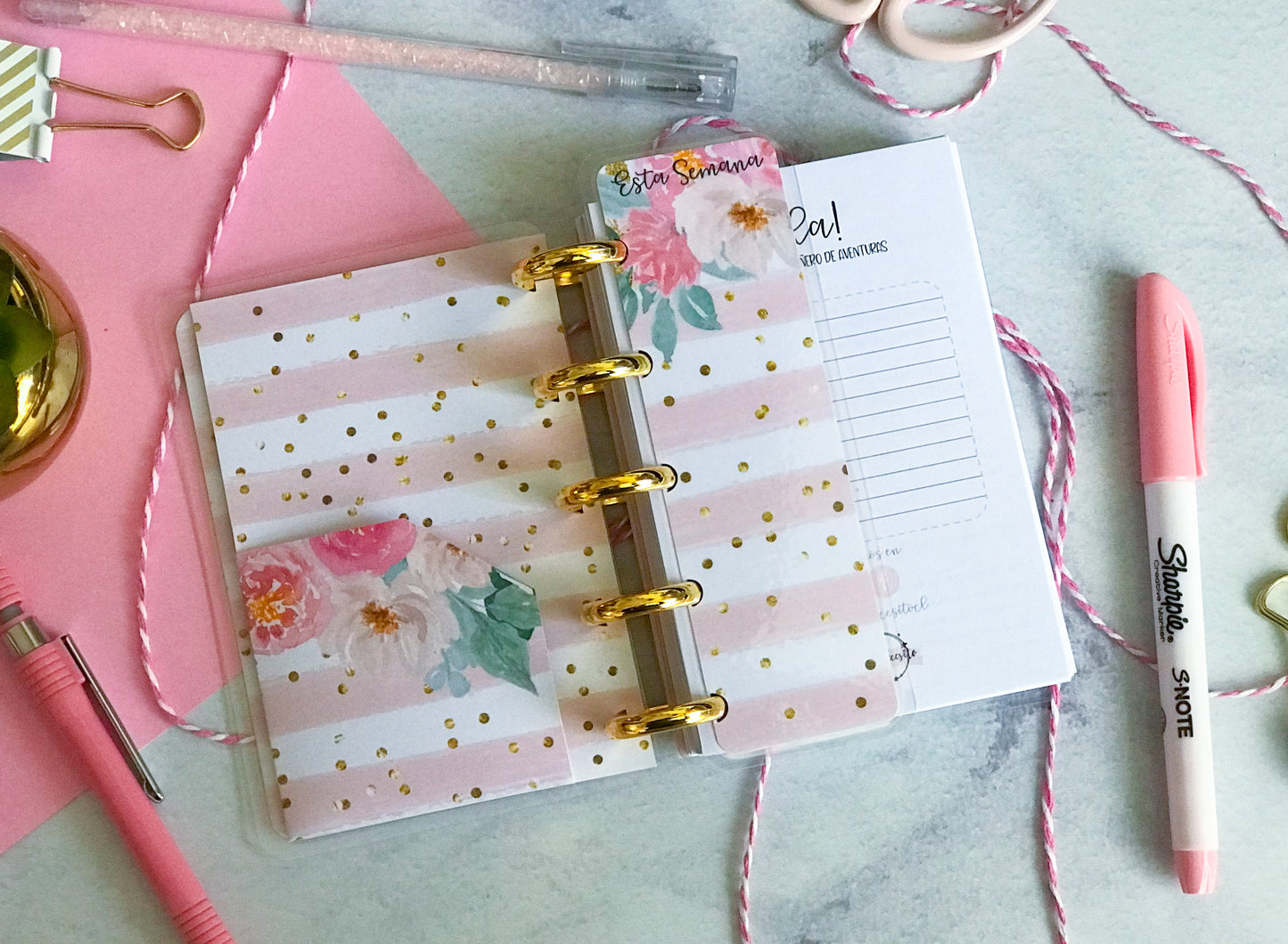 Cuaderno Discos Es tiempo de florecer