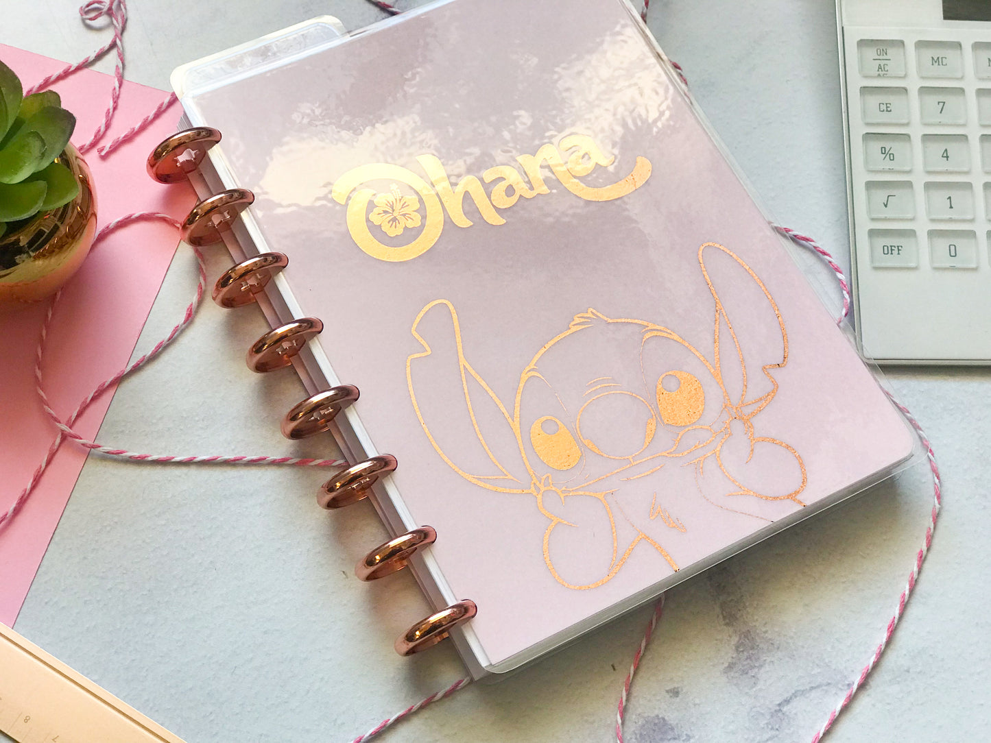 Cuaderno Discos Stitch Foil