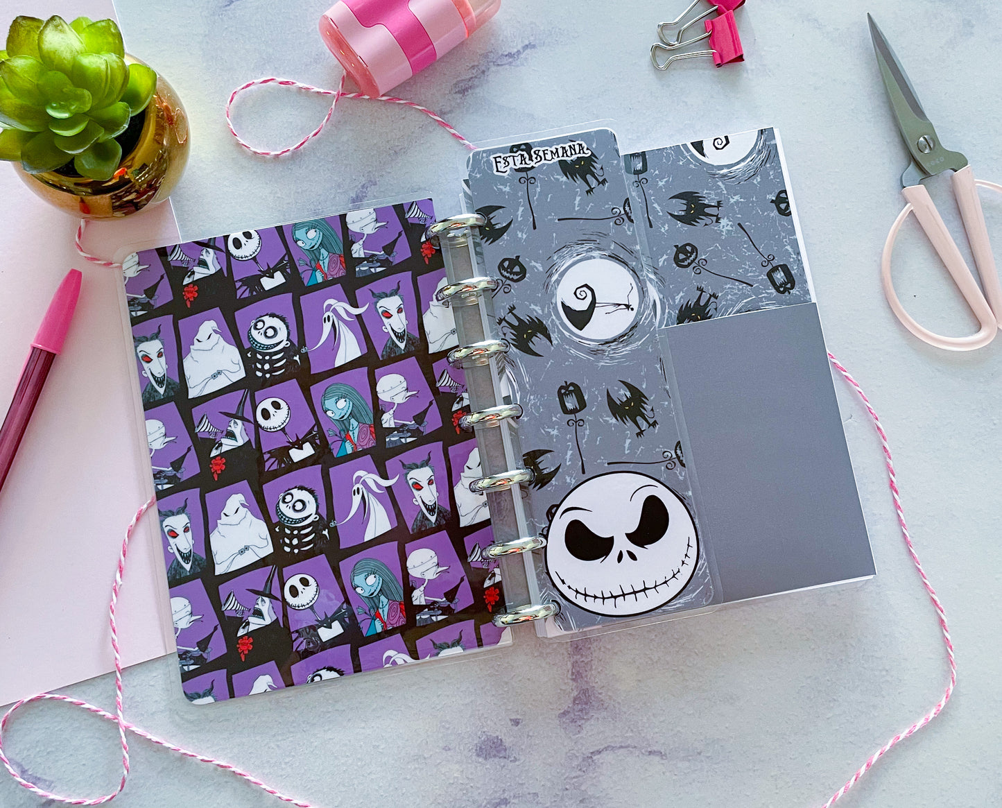 Cuaderno  El Extraño mundo de Jack